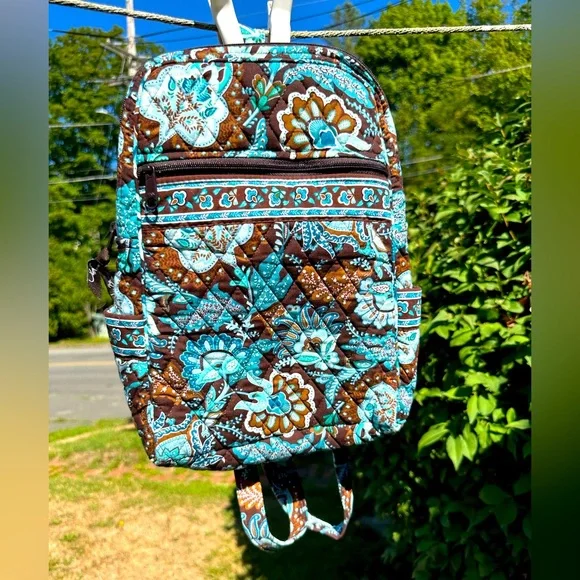 Vera Bradley | Bags | Vera Bradley Java Blue Totepack Guc  display picture 1
